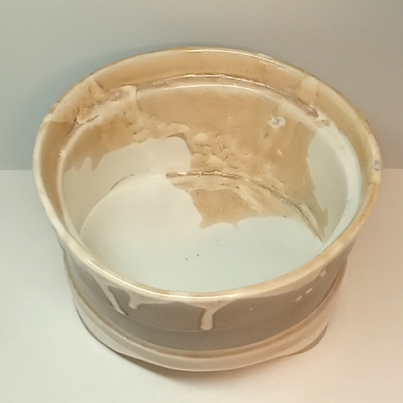 Large glazed artisan pottery planter. No flaws - Picture 3 of 7